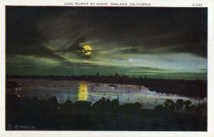 Lake Merrit by Night, Oakland California              